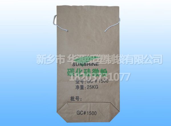 碳化硅微粉纸袋
